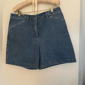 Denim shorts, Jones New York Sport.